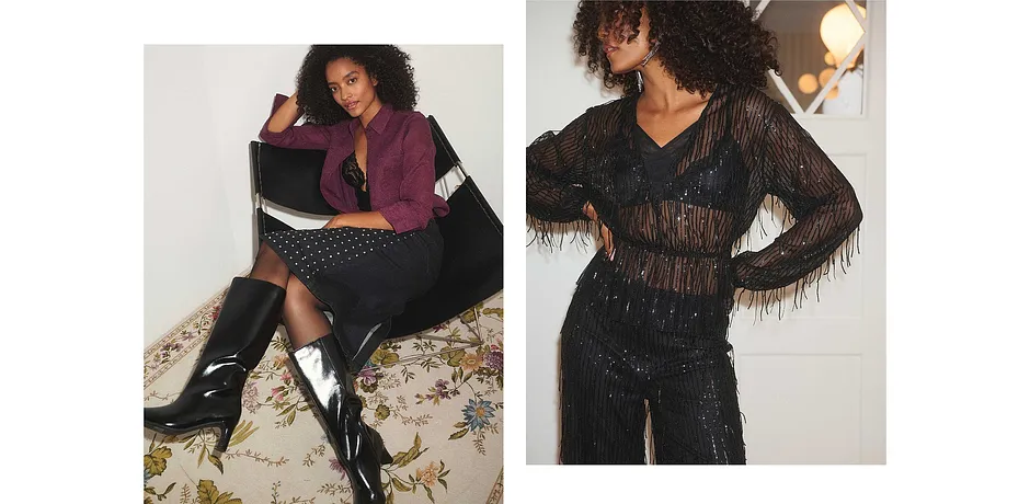 Dame - Støvletter - sort