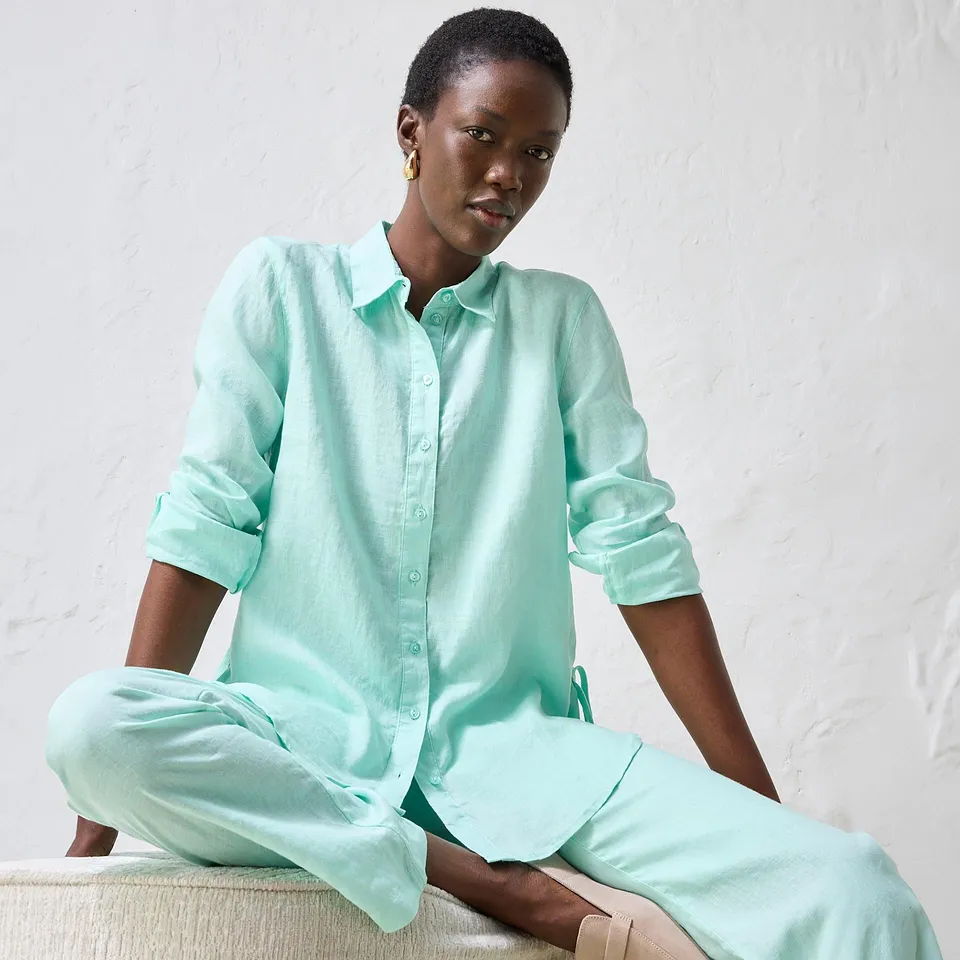 Trendy - Linskjorte - lys mint