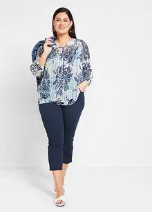 7/8-pull on-bukse med stretch, bonprix 7/8-pull on-bukse med stretch, bonprix