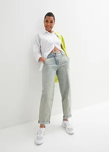 Jeans med vintage-vask, bonprix Jeans med vintage-vask, bonprix