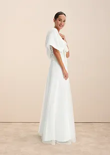 Carmen-brudekjole med blonder, bonprix Carmen-brudekjole med blonder, bonprix