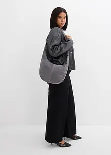 Bomberjakke av viskosemiks med glans, bonprix Bomberjakke av viskosemiks med glans, bonprix