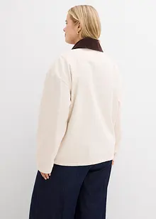 Lett twilljakke med krage i kordfløyel, bonprix Lett twilljakke med krage i kordfløyel, bonprix