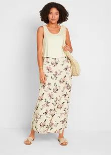 Trikot-maxikjole med Layer-look av strikket materiale, bonprix Trikot-maxikjole med Layer-look av strikket materiale, bonprix