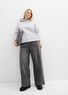 Oversized hettegenser med stenpynt, bonprix Oversized hettegenser med stenpynt, bonprix