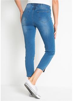 Push-up jeans med stretch, og med splitt. Rett passform, bpc bonprix collection Push-up jeans med stretch, og med splitt. Rett passform, bpc bonprix collection