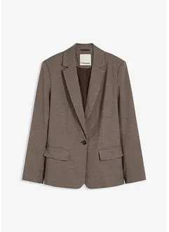 Oversized blazer med rutemønster, bonprix Oversized blazer med rutemønster, bonprix