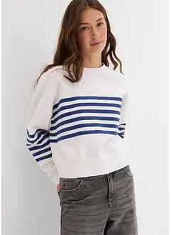 Oversized sweatshirt i 100% bomull, bonprix Oversized sweatshirt i 100% bomull, bonprix