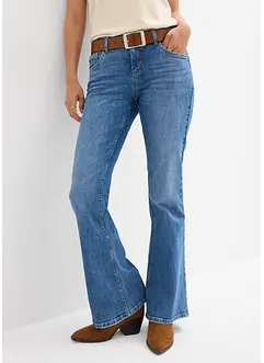 Flared-jeans Mid Waist, bonprix Flared-jeans Mid Waist, bonprix