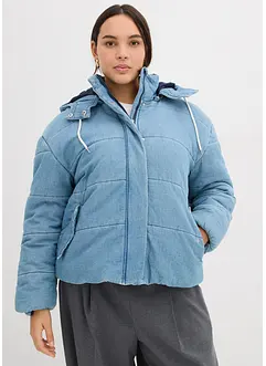 Vattert jakke i denim, bonprix Vattert jakke i denim, bonprix