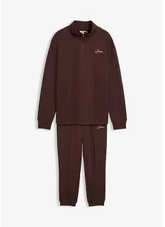 Joggedress i 100% bomull, Loose Fit (2-delt sett), bonprix Joggedress i 100% bomull, Loose Fit (2-delt sett), bonprix