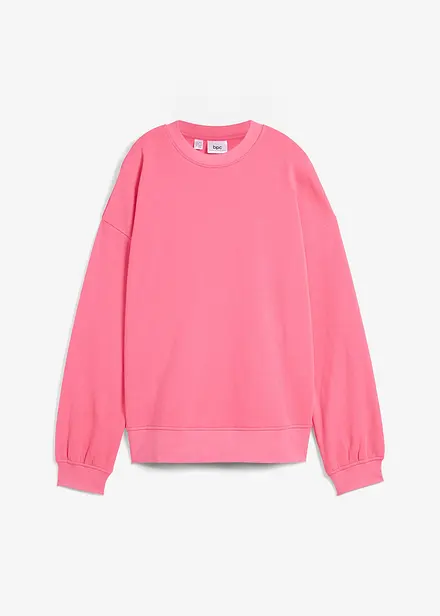 Oversized sweatshirt i ren bomull