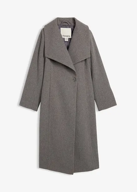 Kåpe av imitert ull