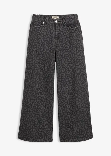 Wide Leg-jeans Mid Waist