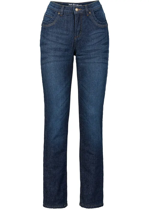 Straight-jeans, fôret, High Waist, bonprix