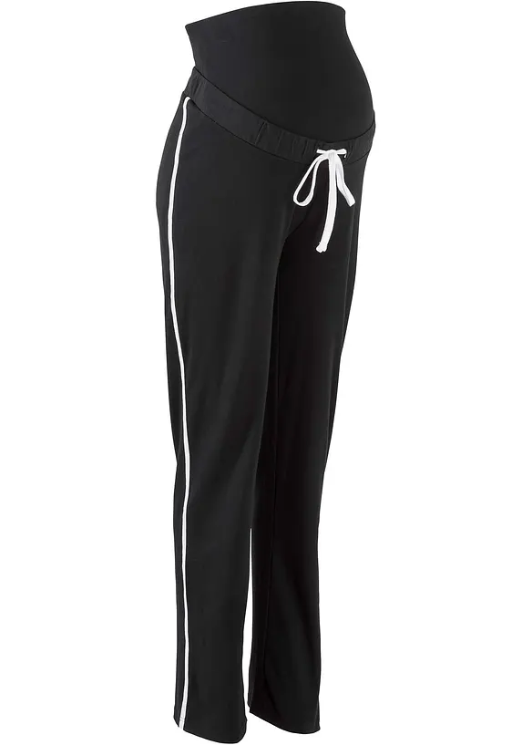 Mamma-stretchbukse med økologisk bomull, Straight Leg, bonprix
