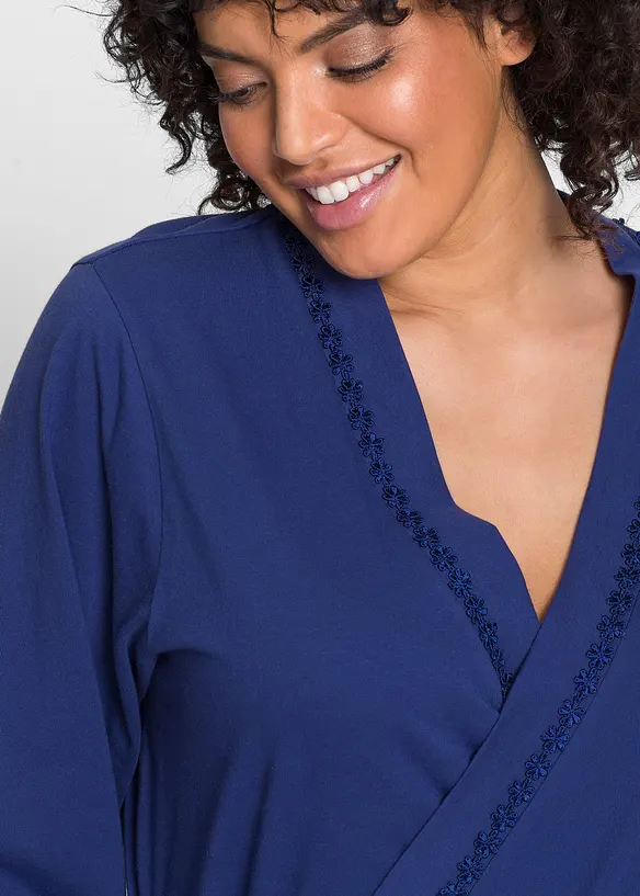 Badekåpe i trikotmateriale, bonprix