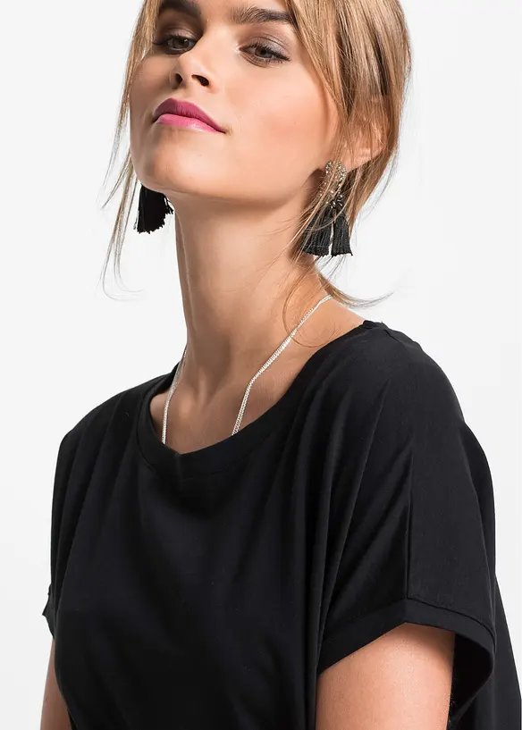 Lang topp i 100% bomull, bonprix