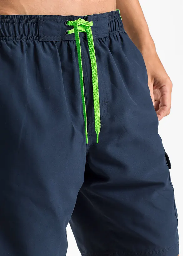 Badeshorts med sidelomme til herre, bonprix