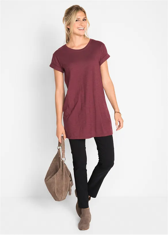 Lang topp i 100% bomull, bonprix
