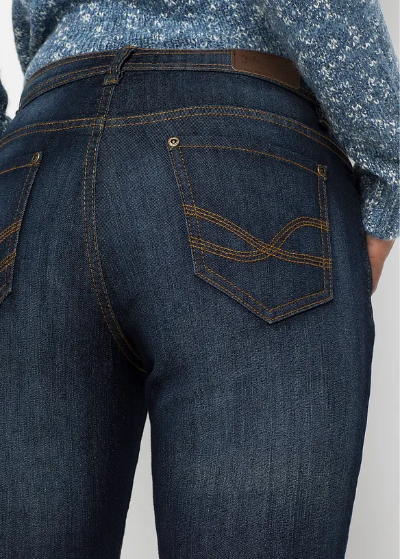Mom-jeans Mid Waist, Komfort-Stretch, bonprix