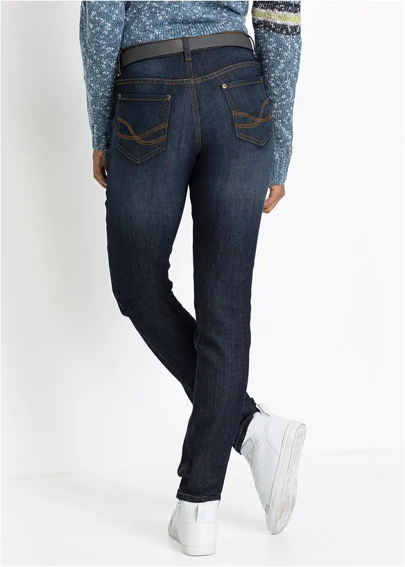 Mom-jeans Mid Waist, Komfort-Stretch, bonprix