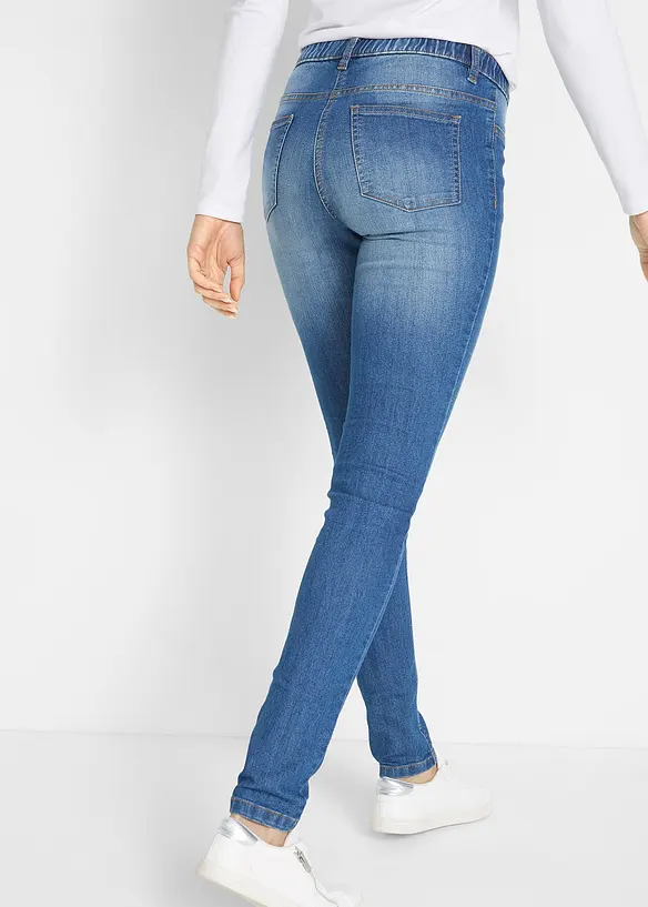 Jeggings Mid Waist, komfortlinning, bonprix