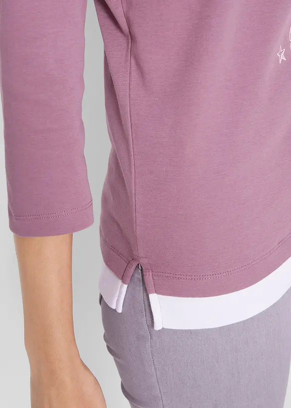 2-i-1 topp, 3/4 arm, bonprix