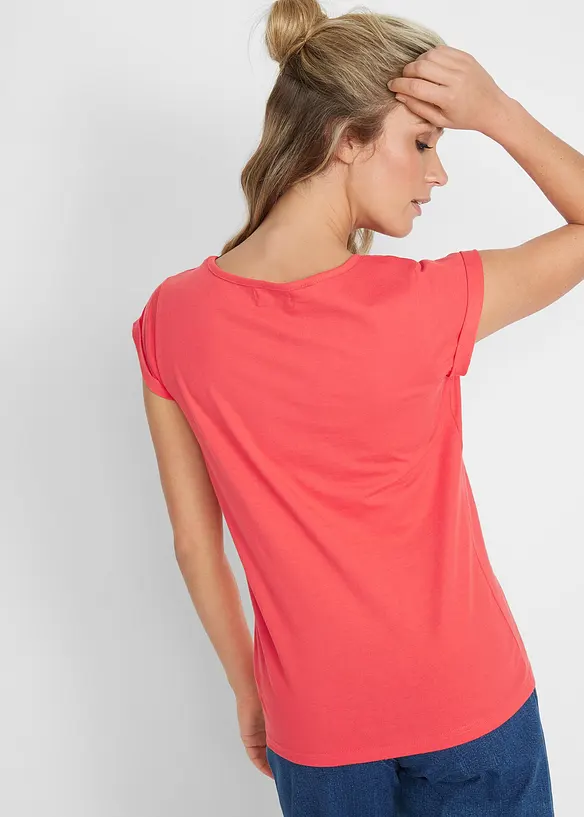 T-skjorte i 100% bomull, bonprix