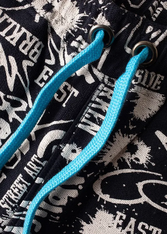 Sweat bermudashorts i 100% økologisk bomull, bonprix