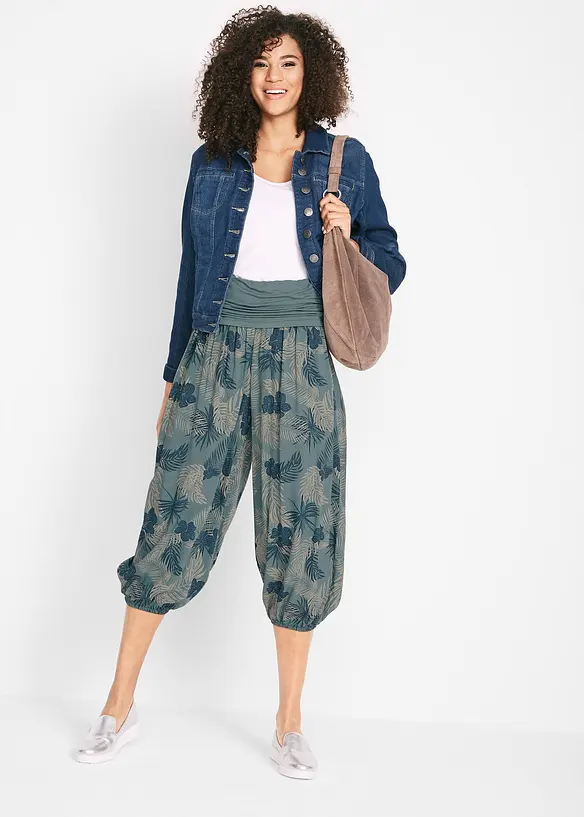 Capribukse i lett viskosemiks, bonprix