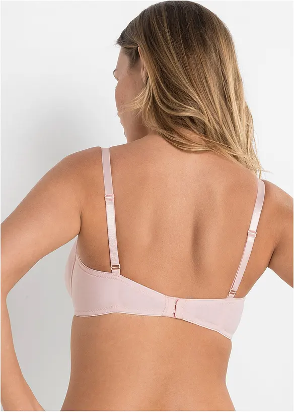 T-shirt BH med bøyle økologisk bomull (3-pack), bonprix