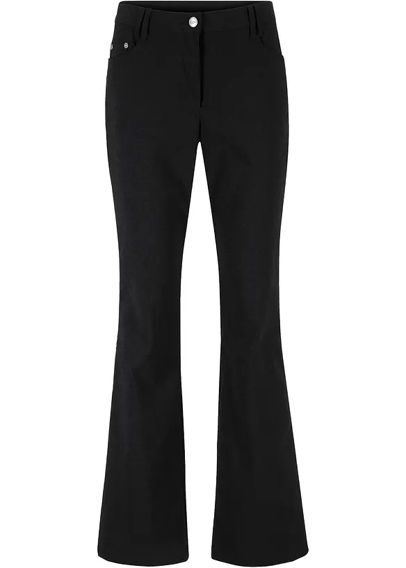 Stretch-bukse med viskose, bonprix