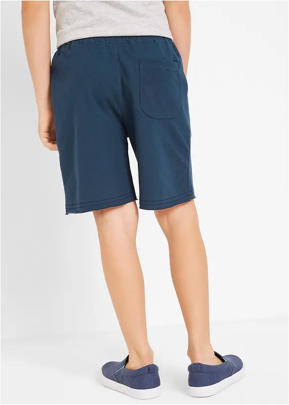 Trikot-bermudashorts i myk bomullsmiks (2-pack), bonprix