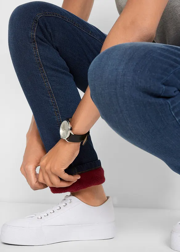 Straight-jeans, fôret, High Waist, bonprix
