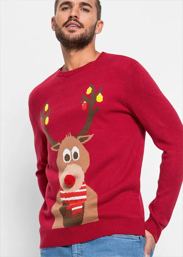 Genser med julemotiv, bonprix