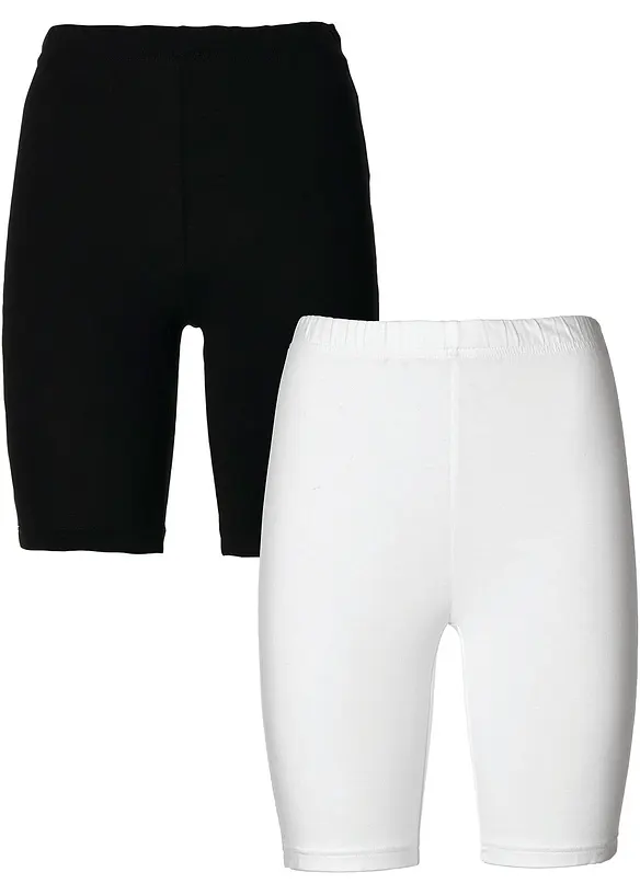 Sykkelbukse (2-pack), bonprix