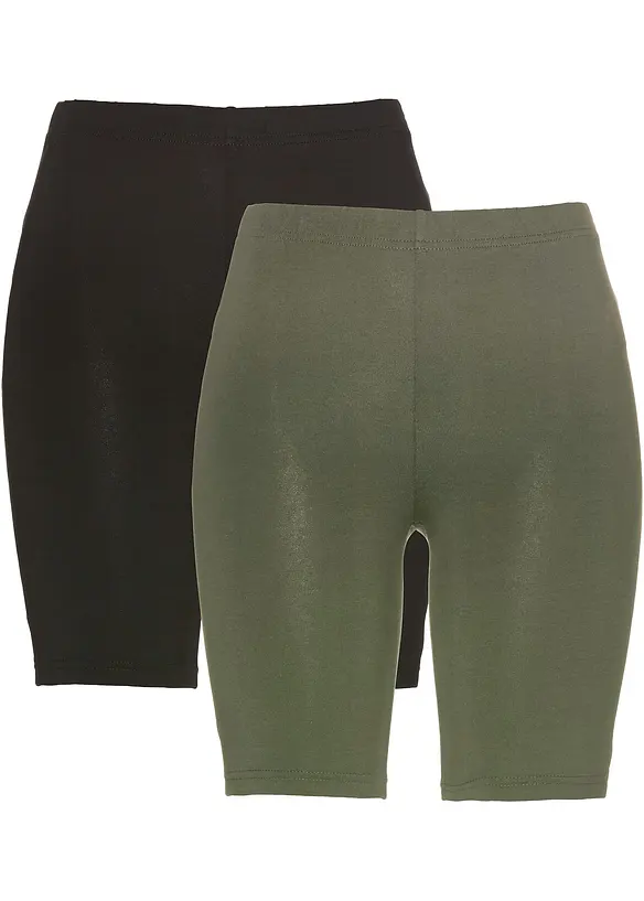 Sykkelbukse (2-pack), bonprix
