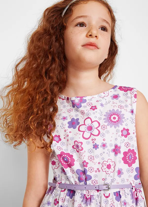 Kjole, belte og bolero (3-delt sett), bonprix