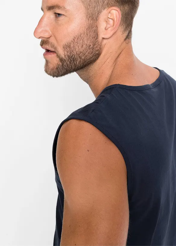 Singlet i 100% økologisk bomull, bonprix