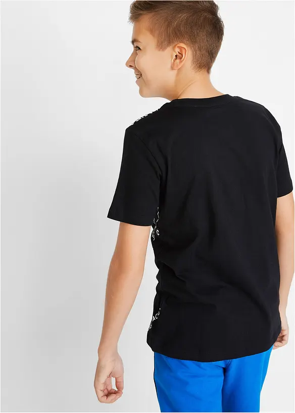 T-skjorte i 100% bomull, Slim Fit, bonprix