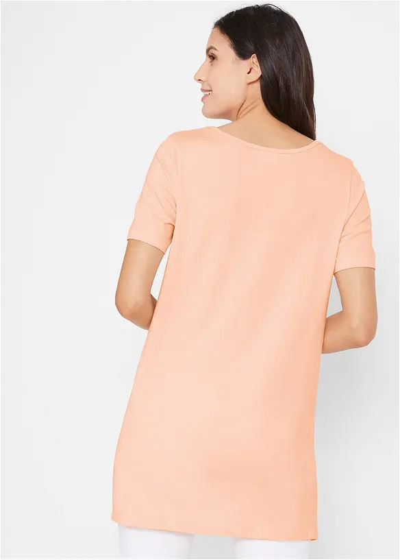 Lang basic topp, 2-pack, bonprix