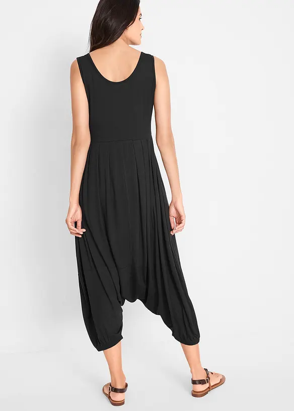 Jersey-jumpsuit i viskosemiks, bonprix