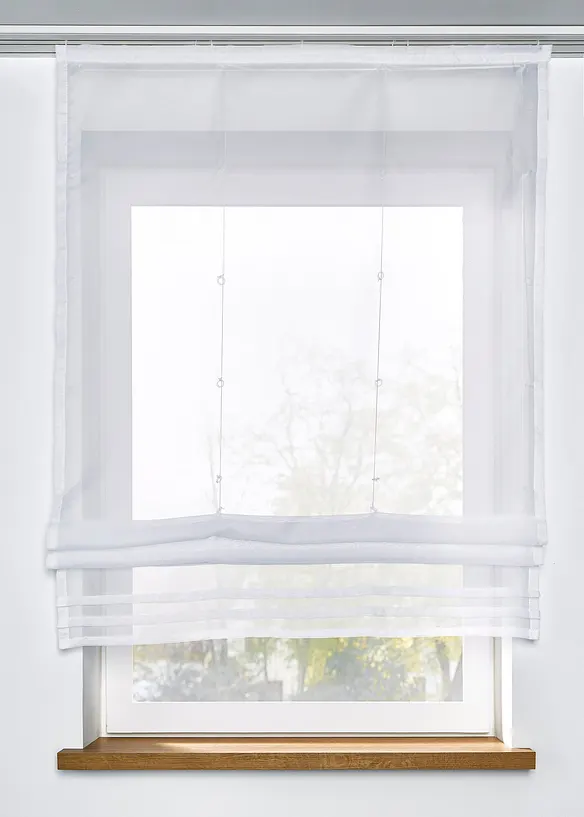 Liftgardin i lett voile, bonprix