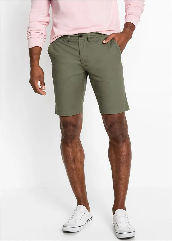 Bermudashorts i chinos-modell, Regular Fit, bonprix
