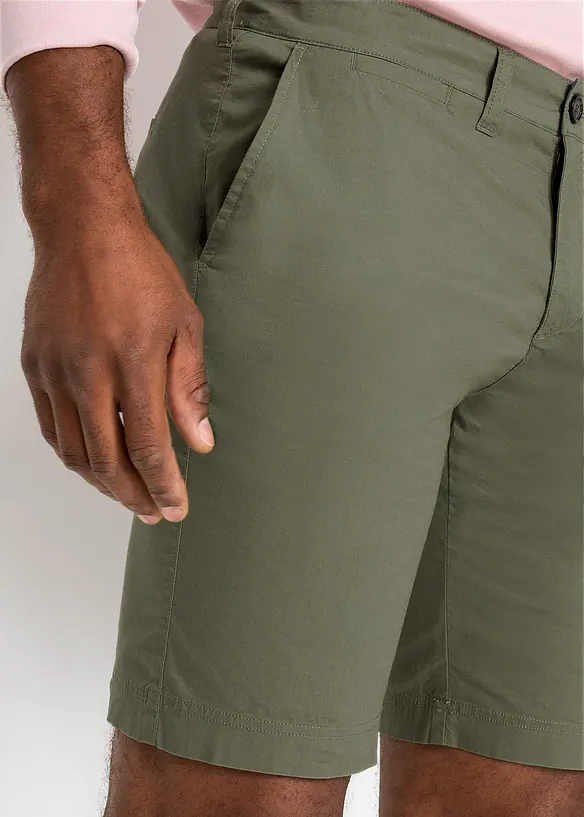 Bermudashorts i chinos-modell, Regular Fit, bonprix