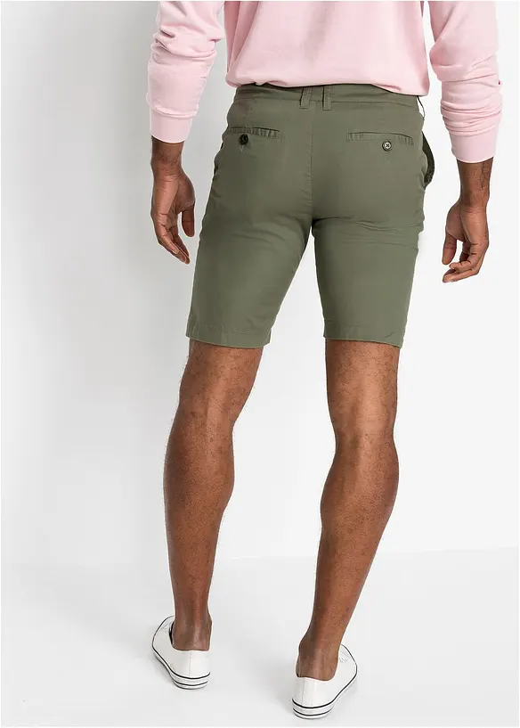 Bermudashorts i chinos-modell, Regular Fit, bonprix