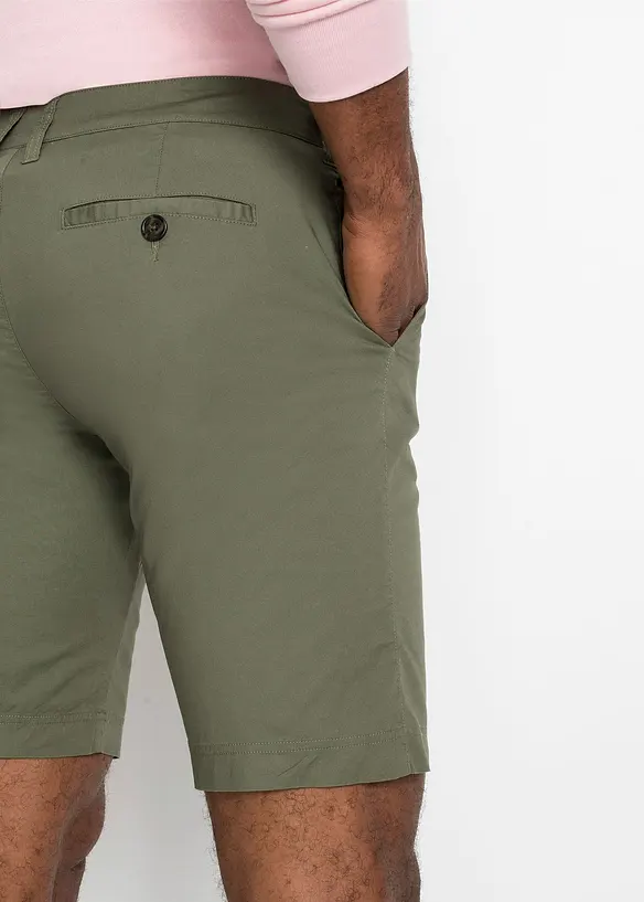 Bermudashorts i chinos-modell, Regular Fit, bonprix
