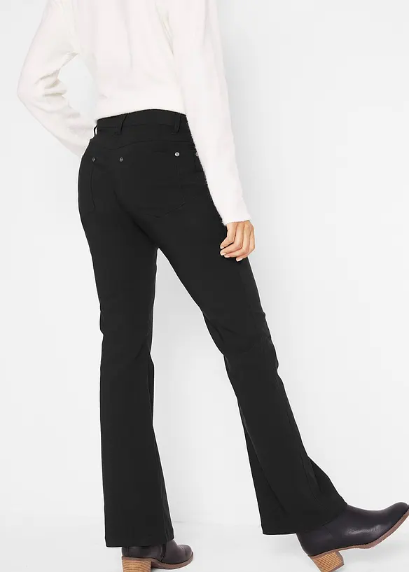 Stretch-bukse med viskose, bonprix