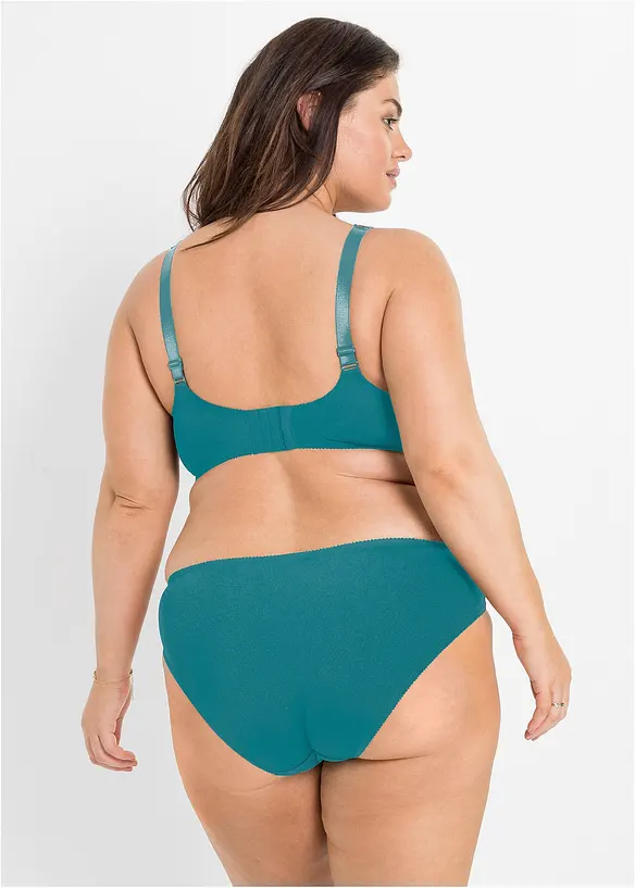 Minimizer-BH med bøyle og blonde, bonprix